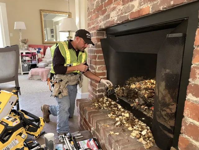 Safe screening installation by Tallmadge Chimney Sweep in Tallmadge, OH