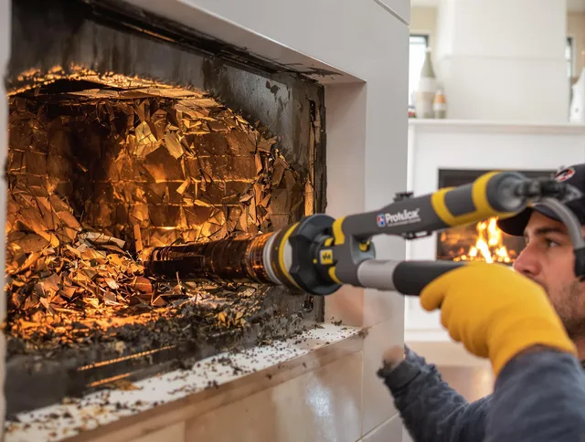 Professional chimney cleaning by Tallmadge Chimney Sweep in Tallmadge, OH