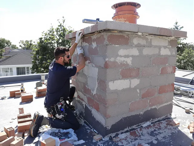 Advanced chimney repair process by Tallmadge Chimney Sweep in Tallmadge, OH