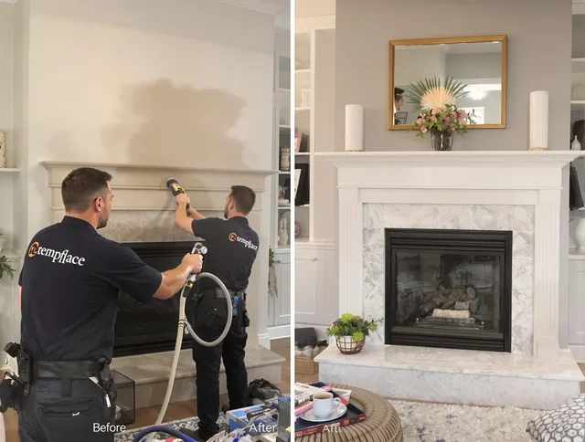Professional soot removal by Tallmadge Chimney Sweep team in Tallmadge, OH